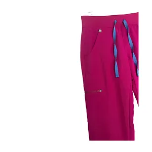 Figs Joggers Scrub Pants Women XX Small P Pink High Zamora Technical Utility thumbnail 6