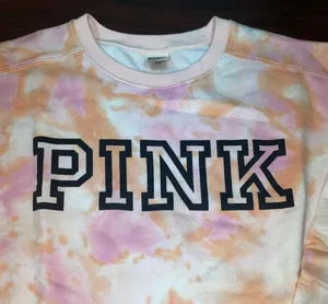 PINK Victoria’s Secret Tie Dye Sweatshirt Size Small thumbnail 2