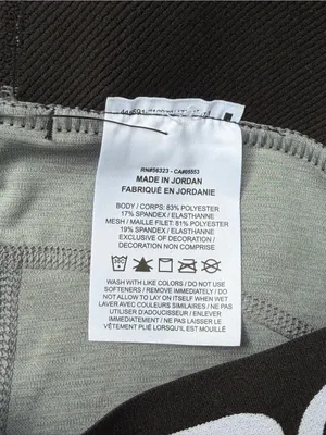 NWT Nike Pro 365 Women’s M Gray Dri-FIT Mid Rise Mesh Leggings thumbnail 5