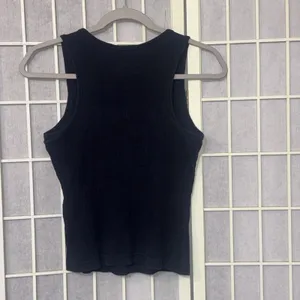 Vintage Y2K Guess Embellished Rhinestone Logo‎ Ribbed Tank Top Pink Size M thumbnail 16