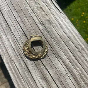 Vintage Twist Scarf Clip Bronze thumbnail 4