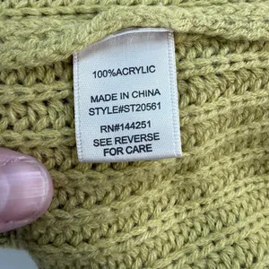 Sincerely Jules Colorblock Chunky Knit Sweater Oversized Drop‎ Shoulder Med NWT thumbnail 4