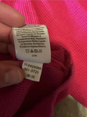 Time and Tru Bright Pink Long Sleeve Waffle Knit Top- size xl thumbnail 9