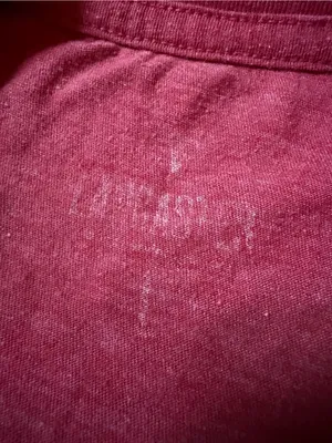 Budweiser Pink Cropped Graphic Tee Size Large thumbnail 4