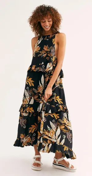 Free People Anita Tiered Dress thumbnail 11