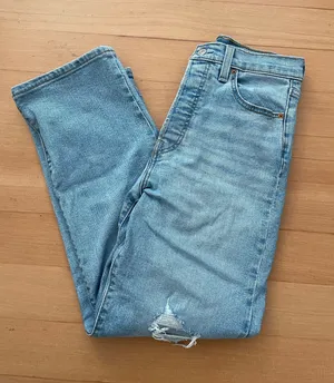Levis Ribcage Straight Ankle Jeans size 25 thumbnail 1