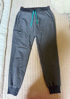 FIGS Zamora Jogger Scrub Pants Grey thumbnail 1