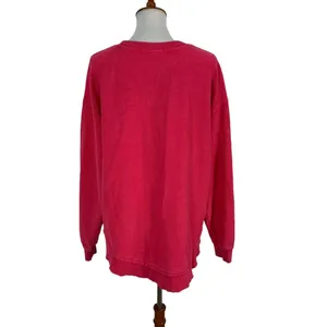 Moon Ryder Sweater Large Pink Graphic Pullover Sweatshirt Y2K Streetwear‎ thumbnail 4