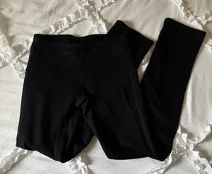 Athleta fleece lined flare pants thumbnail 1