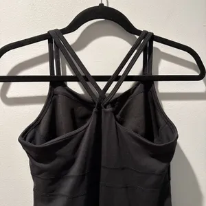 Marmot Taryn Dress Black Athletic Strappy Mini Dress w/ Built-in Bra Small thumbnail 4