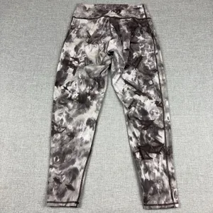 Gymshark Ori Leggings Womens XL Gray Cream Marble Print High Rise 7/8 Yoga thumbnail 7