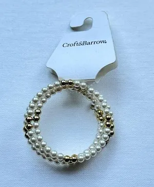 Croft & Barrow Fashion Statement Beaded Wrap Jewelry Bracelet New in Package thumbnail 1