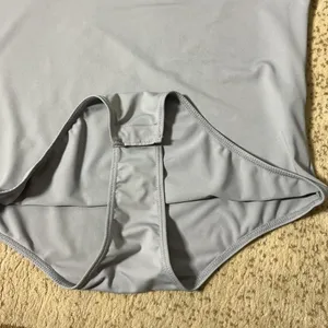 Halara Womens Grey Long Sleeve Bodysuit Crew Neck‎ Size M thumbnail 7