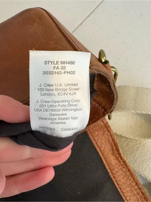 Madewell Transport Flap Shoulder crossbody‎ Bag in English saddle brown thumbnail 11