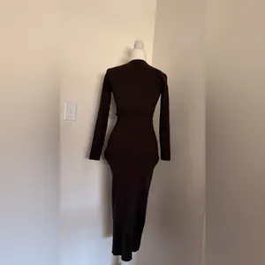 Astr Chocolate Long Sleeve Dress thumbnail 9