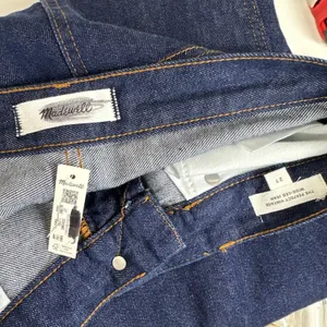 Madewell The Perfect Vintage Wide-Leg Jean in Airy Denim Rinse Wash US 27 NWT thumbnail 12