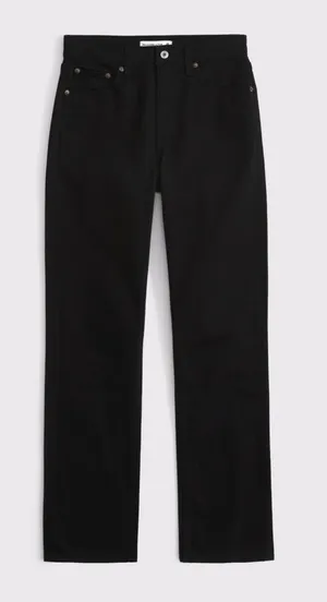 Abercrombie 90s High-Rise Jeans Straight thumbnail 1