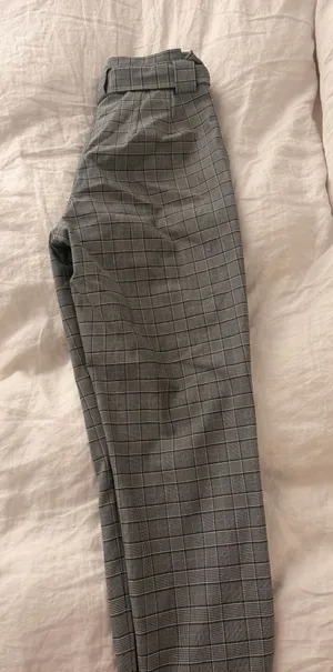 Ankle Express High-Rise Pants Waist Tie thumbnail 1