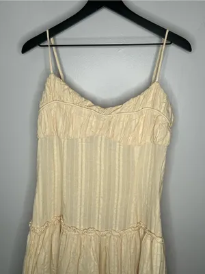 Peppermayo Jacinda Cream Drop Waist Maxi Dress Size 2X thumbnail 4