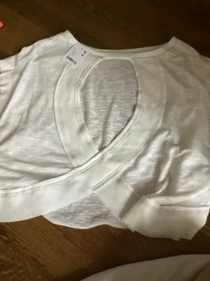 White Free People Movement My Time Tee thumbnail 4
