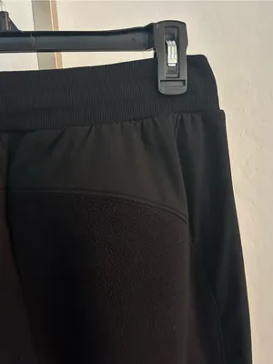 Alo Yoga Polar Fleece Wintry Mix Jogger Pants Women’s Medium $158 thumbnail 6