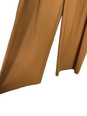 Madewell Wool Blend The Harlow Superwide-Leg Trouser Pant Camel Size 4 thumbnail 9