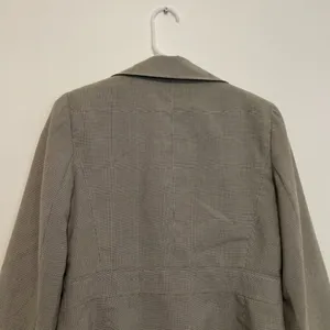 ANN TAYLOR Factory Tan / Brown Black Houndstooth Two Button Work Blazer Jacket 4 thumbnail 12