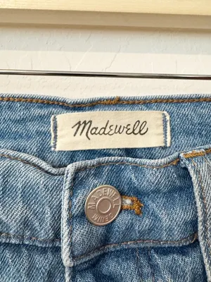Madewell‎ Cali Demi Boot Jeans Size 25 Blue Dory Wash Comfort Stretch Pant Retro thumbnail 5