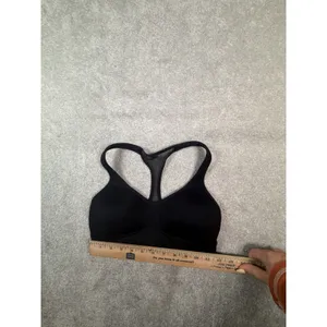Lululemon Black Racerback Sports Bra Mesh Back Padded Athletic Yoga 4 thumbnail 6