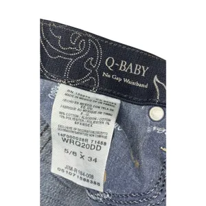 Wrangler Q-Baby Ultimate Riding Jeans 5/6x34 Blue Bootcut Western Cowgirl thumbnail 3