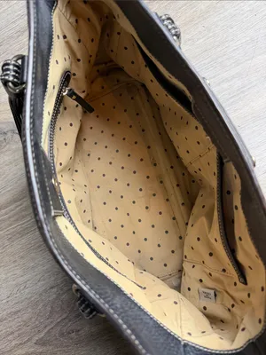 Kate Spade New York Foster Crossing Rue Satchel Black Pebbled Leather Tote Bag thumbnail 8