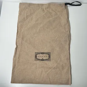 Gucci Authentic Adjustable Drawstring Shoe Sneaker Handbag Purse Wallet Dustbag thumbnail 2