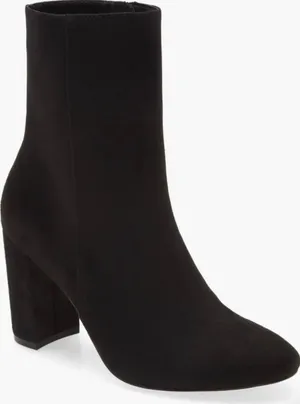 Chinese Laundry Black Suede Booties thumbnail 1