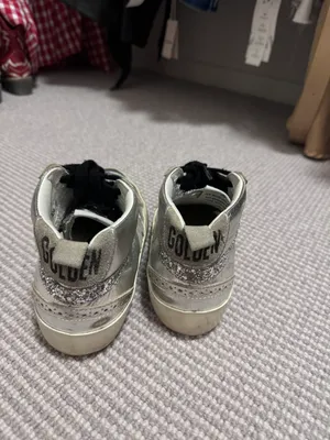 Golden Goose Midstar Grey Silver Sequin thumbnail 8