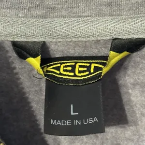 KEEN‎ Womens Jacket Full Zip Hoodie Drawstring Fleece Outdoor Pockets Gray Large thumbnail 6