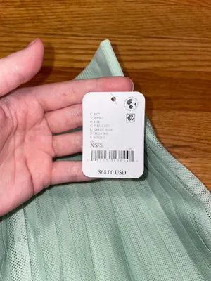 NWT free people movement light green tennis skort thumbnail 4