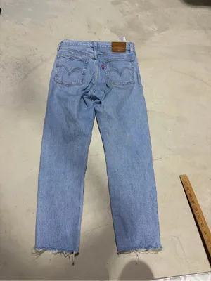 Levi's wedgie premium Light Blue Distressed Jeans 26 thumbnail 10
