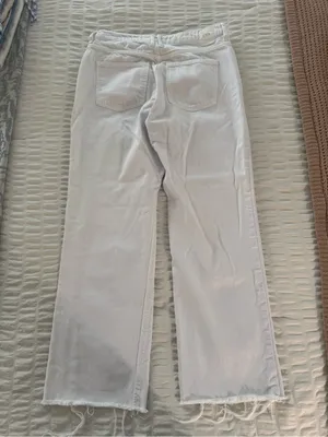 Zara White Jeans thumbnail 2