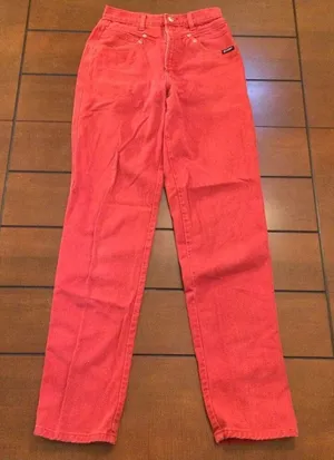Vintage Rocky Mountain faded red jeans 9/29 thumbnail 1