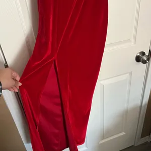 Source Unknown Rich Red Midi Dress thumbnail 3