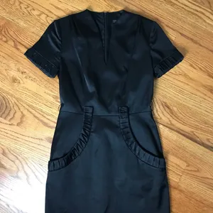 David Meister Black Short-sleeve Dress thumbnail 1
