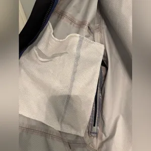 Vintage L.L.Bean Women's X-Large Raincoat, Blue‎ thumbnail 5