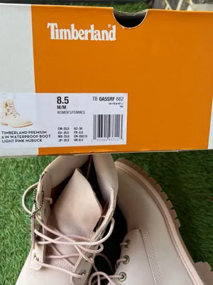Timberland Women's Lace-Up Boots in Pale Pink thumbnail 7