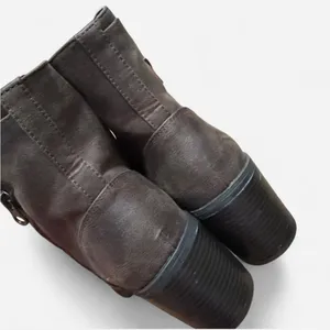 Grunge lace up boots Brown Size 9 thumbnail 3