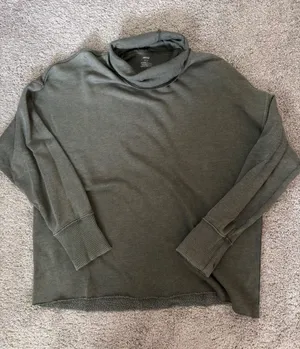 Aerie Cowl Neck Oversized Sweatshirt thumbnail 1