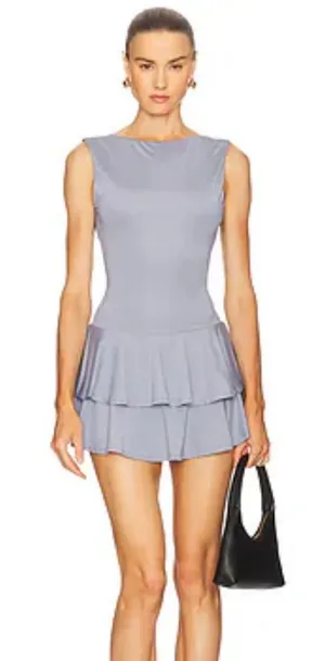 Revolve NIA The Brand Naria Dress State Blue Large New Tags thumbnail 1