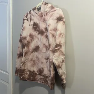Lululemon All Yours Tie Dye Hoodie Fleece Sz 8 thumbnail 8