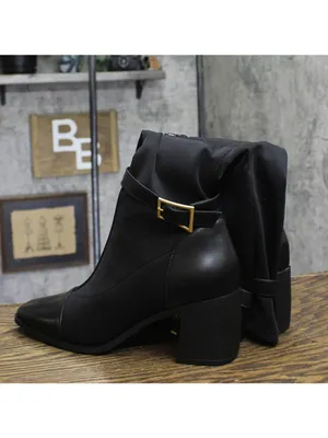 NWT Journee Collection Womens Buckle Knee High Gaibree Boots Black 8.5M thumbnail 5