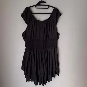 Princess‎ Polly sz 8 black ruffle cottage boho romper NWOT thumbnail 7
