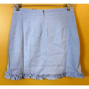 Revolve‎ Lost + Wander Blue Mini Skirt Size XS NWT thumbnail 4